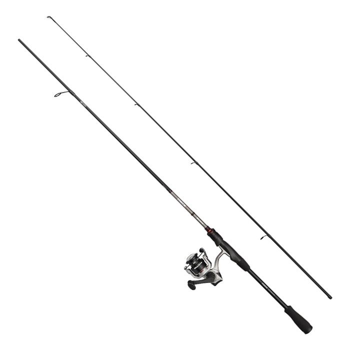 Ensemble Spinning Mitchell Catch Pro II – Canne + Moulinet FD – Fibre Verre, Plusieurs Tailles – Débutant