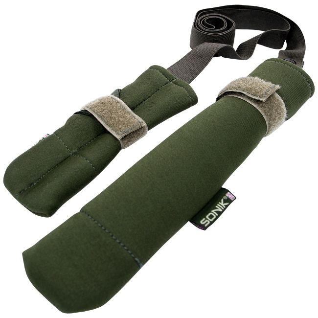 SPEERO – Kit De Protection Pour Canne à Pêche – Embouts De Talon Et Scion Rembourrés, Élastiques Inclus, Pour Canne De 12 à 13 Pieds