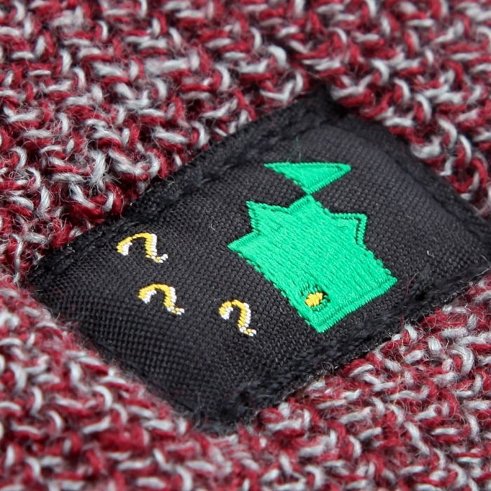 Thinking Anglers Heather Burgundy Beanie 3