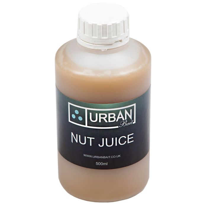 500ml bottle of sweet, sticky Urban Baits Nut Juice
