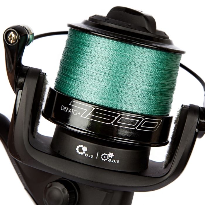 Wychwood Dispatch 7500 Spod Reel with Braid Close Up 5