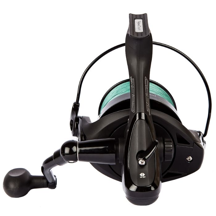 Wychwood Dispatch 7500 Spod Reel with Braid Rear View