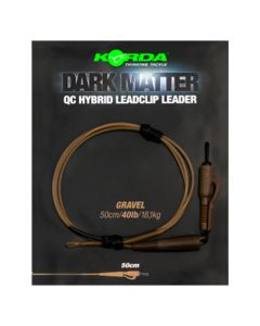 Korda Dark Matter Leader QC Hybrid Fishing Clip