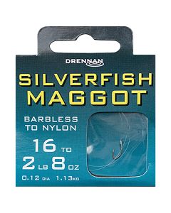 Hameçon Monté Drennan Silverfish Maggot