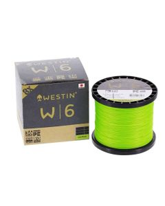 Tresse Westin W6 8 Braid 1500m / 1640yds - Lime Punch