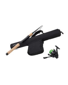 Ensemble Canne/Moulinet Kinetic Beaster CT Tele Spinning Rod & Reel Combo