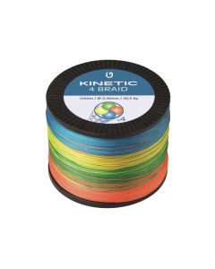 Tresse Kinetic 4 Braid 1200m - Multi Colour