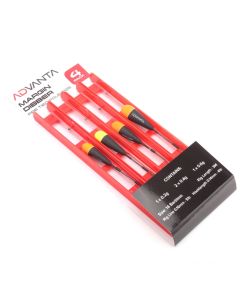 Bas de Ligne Advanta Pre Tied Pole Rigs - Margin Dibber, Taille: 0.2g - 0.4g x 2 - 0.6g, Quantité: 4 Pack