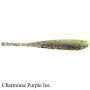 Berkley Pro Twitchtail Minnow Chartreuse Purple Ice