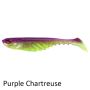 Berkley Ripple Shad Purple Chartreuse