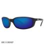 Costa Del Mar Brine Sunglasses Black Frame Blue Lenses
