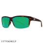 Costa Del Mar Cut  Sunglasses Tortuga Fade Frame Green Lenses