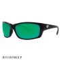 Costa Del Mar Jose Sunglasses Black Frame Green Lenses