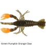 Z-Man CrawdadZ Green Pumpkin Orange Claw