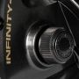 La vue rapprochée du Moulinet Daiwa Infinity X BR 2