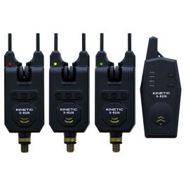 Coffret Détecteur Kinetic X-Run Bite Alarm Set 3+1