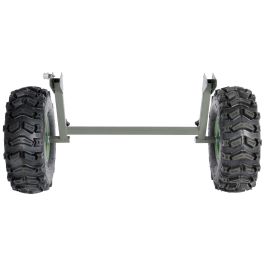 Kit De Conversion De Roue Anti-crevaison Carp Porter MK2 - Occasion - Pour Brouette De Pêche - Roue Verte En Acier Et Aluminium