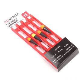 Bas de Ligne Advanta Pre Tied Pole Rigs - Margin Dibber, Taille: 0.2g - 0.4g x 2 - 0.6g, Quantité: 4 Pack