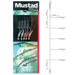 Mustad Ayaka Ready Rigs For Sea Fishing - Mackerel, Cod, Sea Bass Lures UK