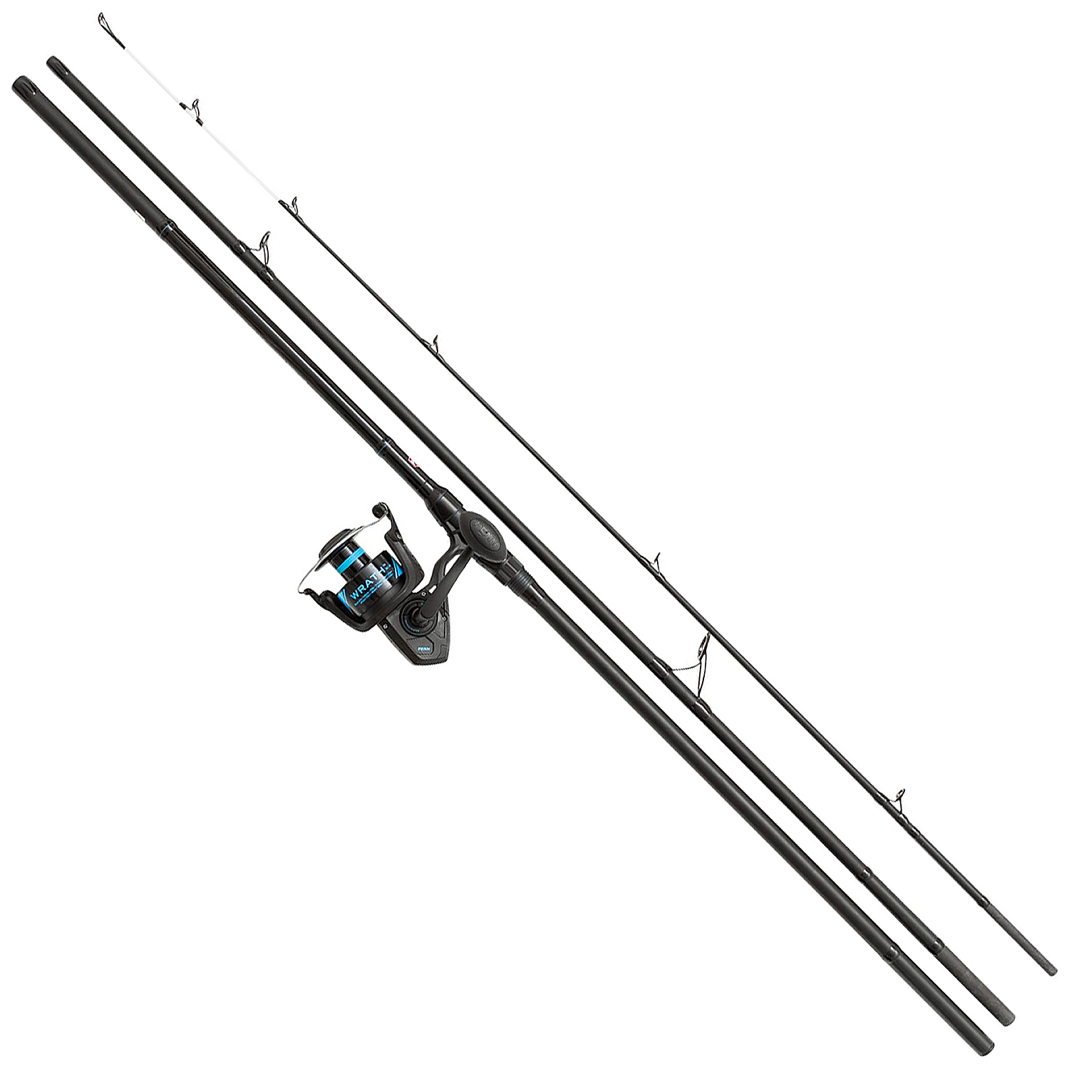 Penn Wrath Surfcast Combo 3 Pezzi: Canna Da Surfcasting + Mulinello - Nuovo